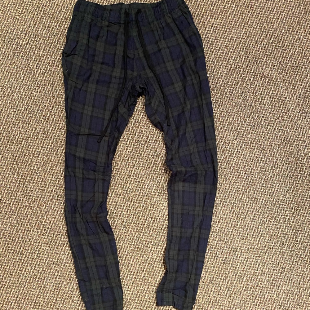 pacsun checkered jogger